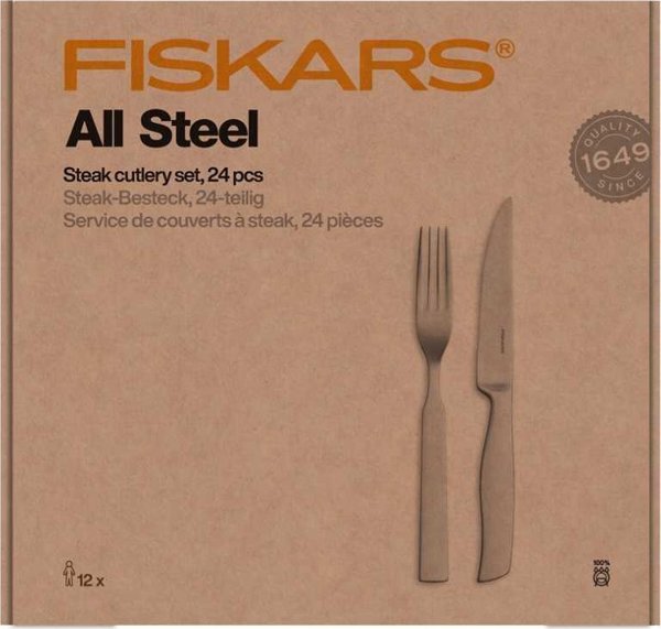 Σετ εργαλείων μπριζόλας All Steel 24 τεμ.