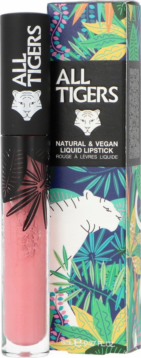 All Tigers All Tigers, Natural & Vegan, Natural, Matte, Lip Gloss, 696, Chase Your Dreams, 8 ml για γυναίκες 13075680 3701243206965
