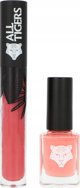 All Tigers Set All Tigers: Natural & Vegan, Liquid Lipstick, 683, Make Your Mark, 8 ml + Natural & Vegan, Vegan, Βερνίκι νυχιών, 196, Take Your Chance, 11 ml για γυναίκες 13080671 3701243221050