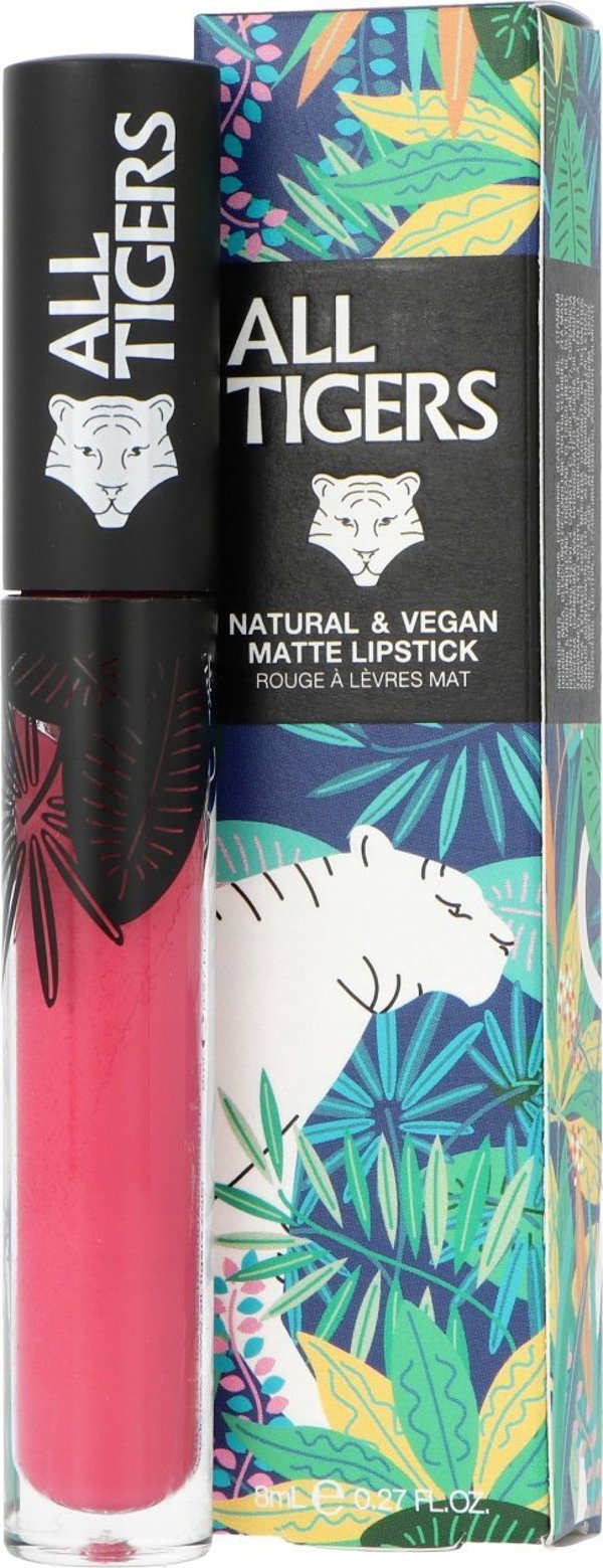All Tigers All Tigers, Natural & Vegan, Natural, Matte, Lip Gloss, 793, Run The World, 8 ml για γυναίκες 13080675 3701243207931