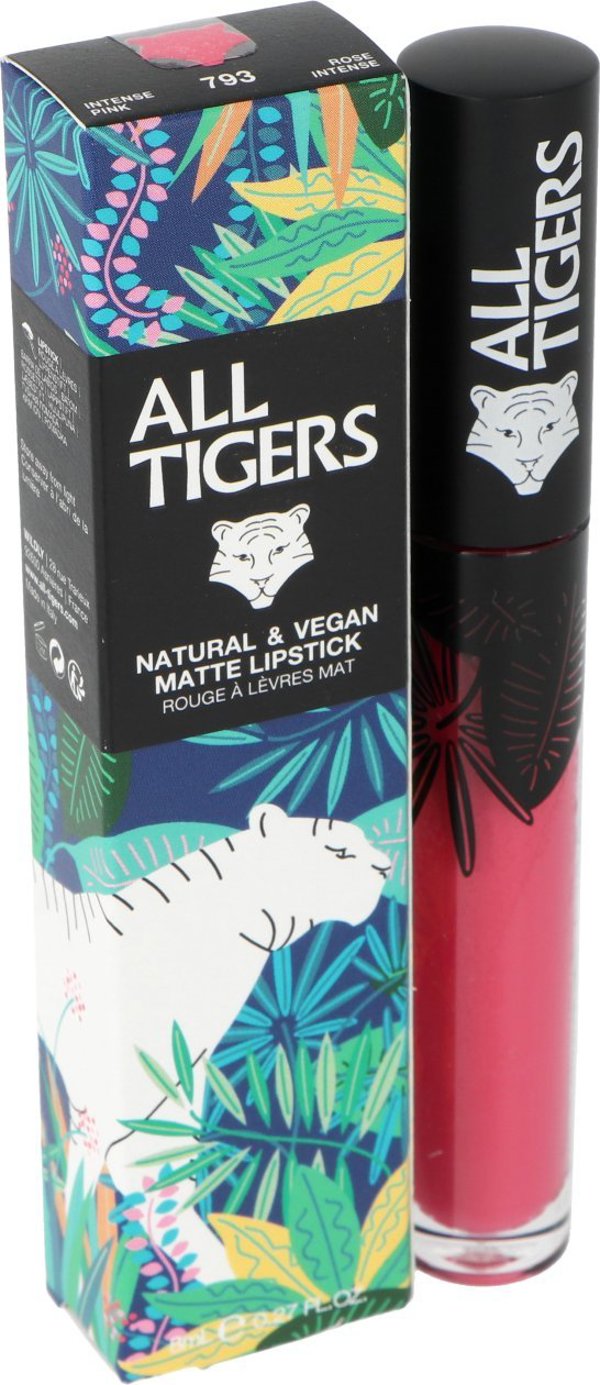 All Tigers All Tigers, Natural & Vegan, Natural, Matte, Lip Gloss, 793, Run The World, 8 ml για γυναίκες 13080675 3701243207931