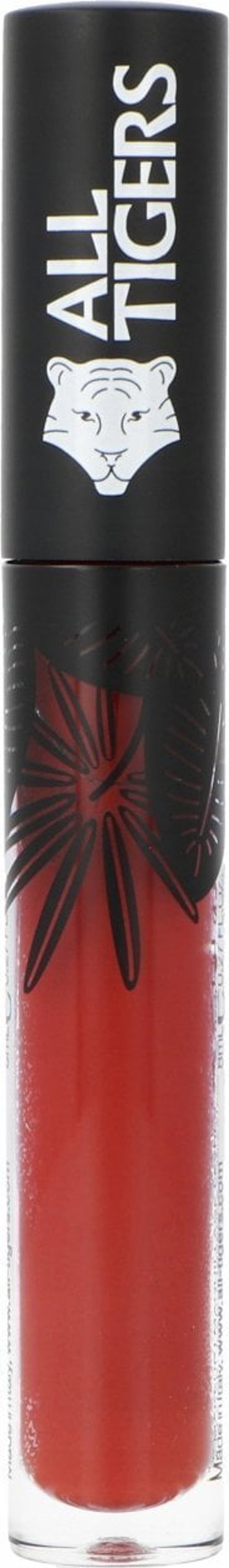 All Tigers All Tigers, Natural & Vegan, Natural, Matte, Lip Gloss, 889, Command Respect, 8 ml για γυναίκες 13079646 3701243208891