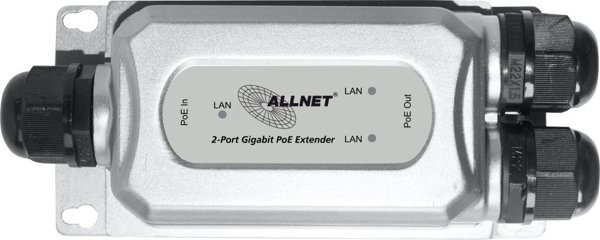 Allnet Z ALLNET PoE Extender Repeater Εξωτερικού Χώρου IP67 IEEE802.3BT IN - AT Out, ALL-PR2013O-30W