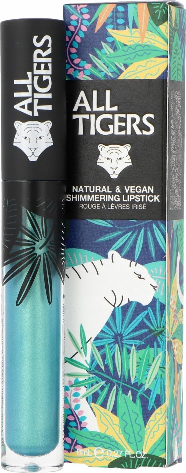 All Tigers All Tigers, Natural & Vegan, Natural, Matte, Lip Gloss, 989, Steal The Show, 8 ml για γυναίκες 13080676 3701243209898