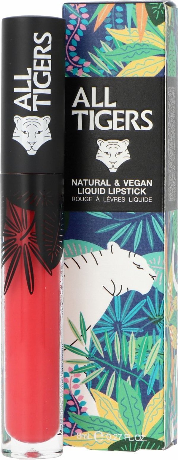 All Tigers All Tigers, Natural & Vegan, Natural, Matte, Lip Gloss, 784, Lead The Game, 8 ml για γυναίκες 13075684 3701243207849