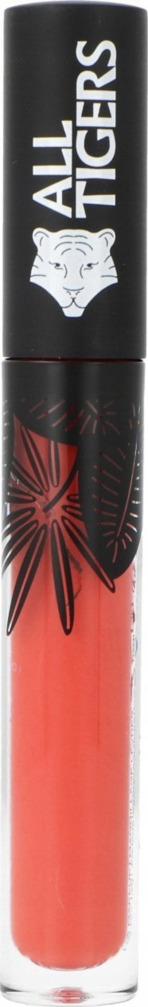 All Tigers All Tigers, Natural & Vegan, Natural, Matte, Lip Gloss, 785, Hear Me Roar, 8 ml για γυναίκες 13077781 3701243207856