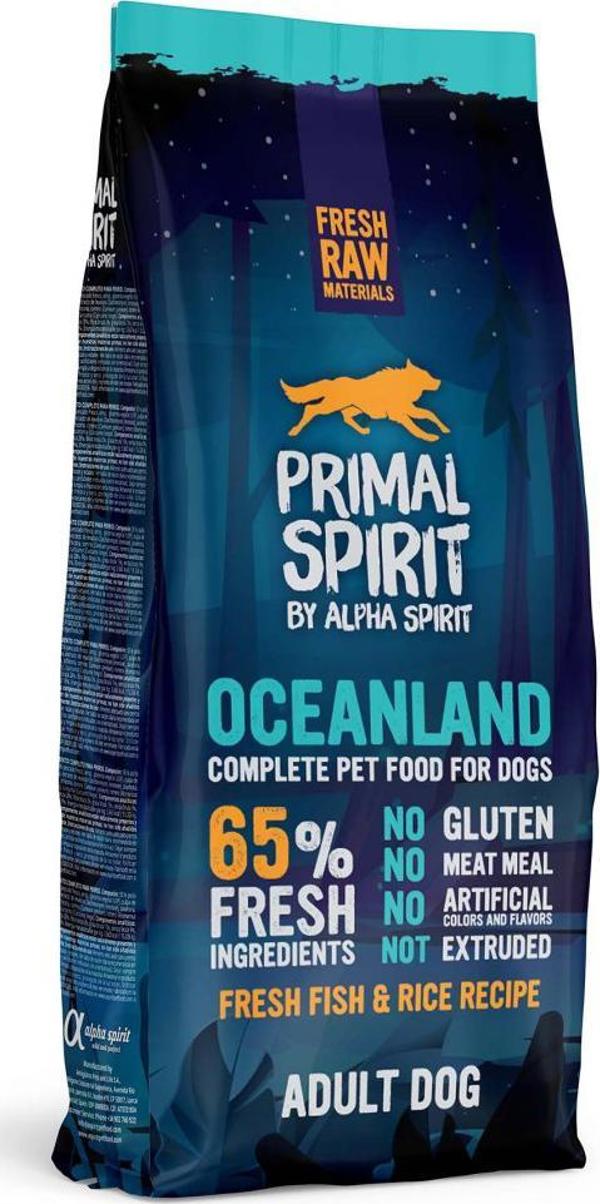 Alpha Spirit Oceanland 65% ξηρή τροφή για σκύλους 12 kg