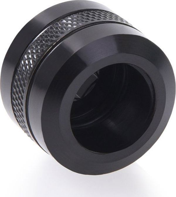 Alphacool Eiszapfen PRO 16mm HardTube Fitting G1/4 - Deep Black, Σετ 6 Τεμαχίων