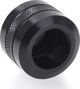 Alphacool Eiszapfen PRO 16mm HardTube Fitting G1/4 - Deep Black, Σετ 6 Τεμαχίων