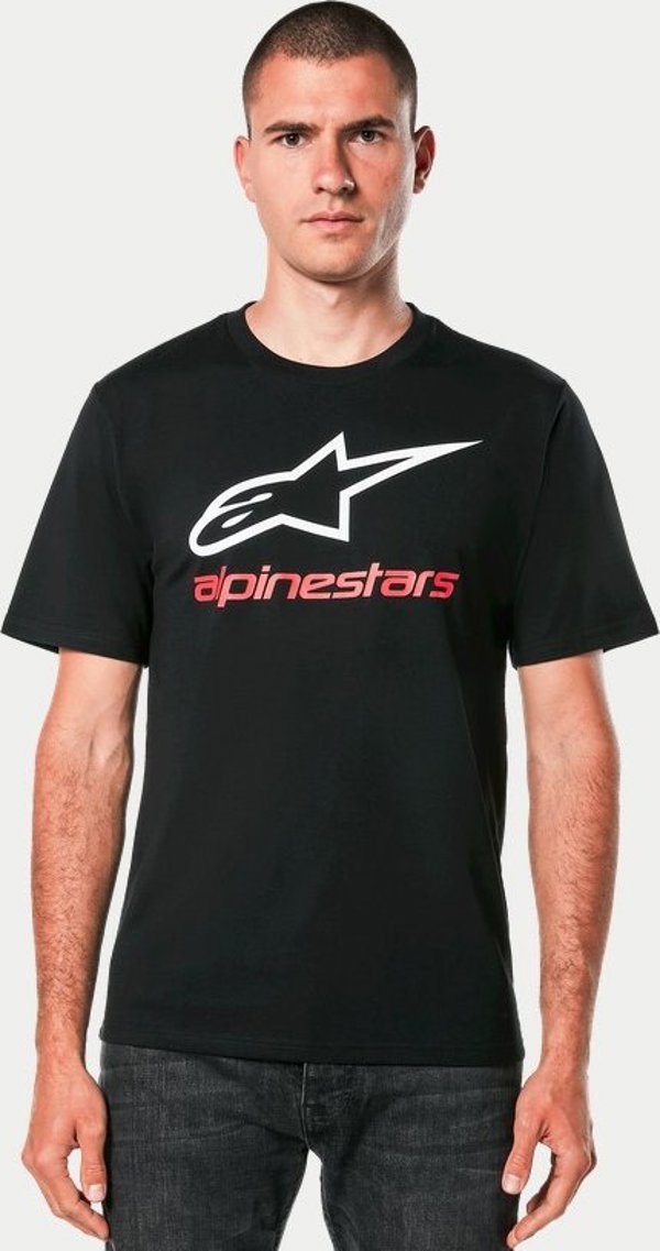 Alpinestars T-shirt ALPINESTARS ALWAYS 2.0 CSF TEE, Black/White/Red Rozmiar: XL