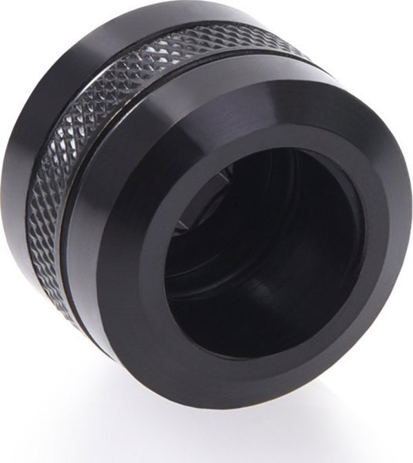 Alphacool Eiszapfen Pro Σύνδεσμος Hardtube 16mm για Σωλήνες G1/4 - Μαύρο
