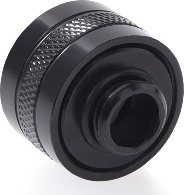 Alphacool Eiszapfen Pro Σύνδεσμος Hardtube 16mm για Σωλήνες G1/4 - Μαύρο