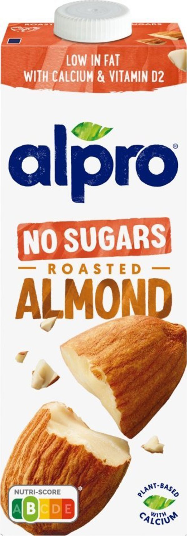 Alpro Φυτικό Ρόφημα ALPRO Αμυγδάλου Χωρίς Ζάχαρη 1 λ