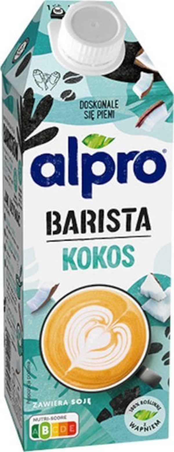 Alpro Πόσιμο ροφήμα φυτικής προέλευσης χωρίς λακτόζη ALPRO Barista καρύδα-σόγια 750ml