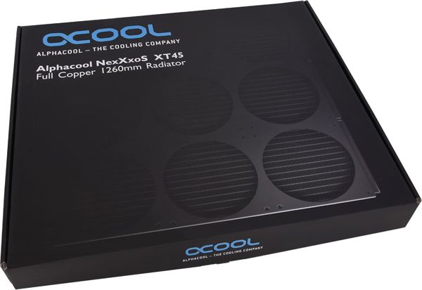 Alphacool Ψυγείο NexXxoS XT45 SuperNova 1260mm, Ψυγείο Υδρόψυξης Υπολογιστή από Χαλκό, 400x400x45mm