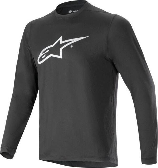 Μπλούζα μακρυμάνικη Alpinestars A-DURA ASTAR LS JERSEY, Μαύρο Μέγεθος: M