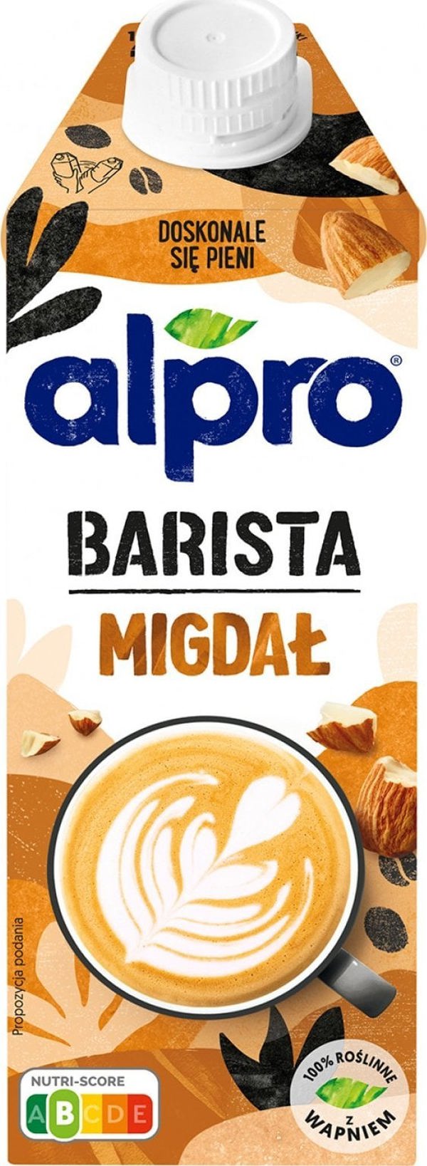 Alpro Ρόφημα Φυτικό Χωρίς Λακτόζη Barista Αμυγδάλου 750ml