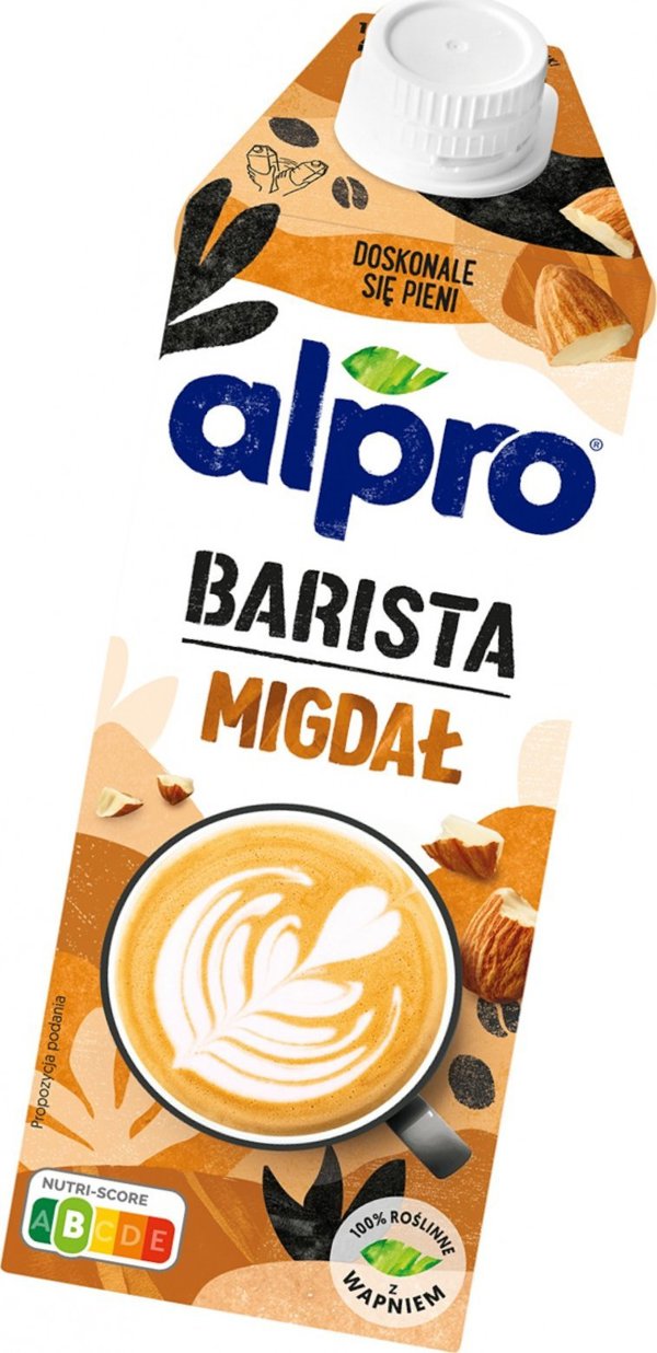 Alpro Ρόφημα Φυτικό Χωρίς Λακτόζη Barista Αμυγδάλου 750ml