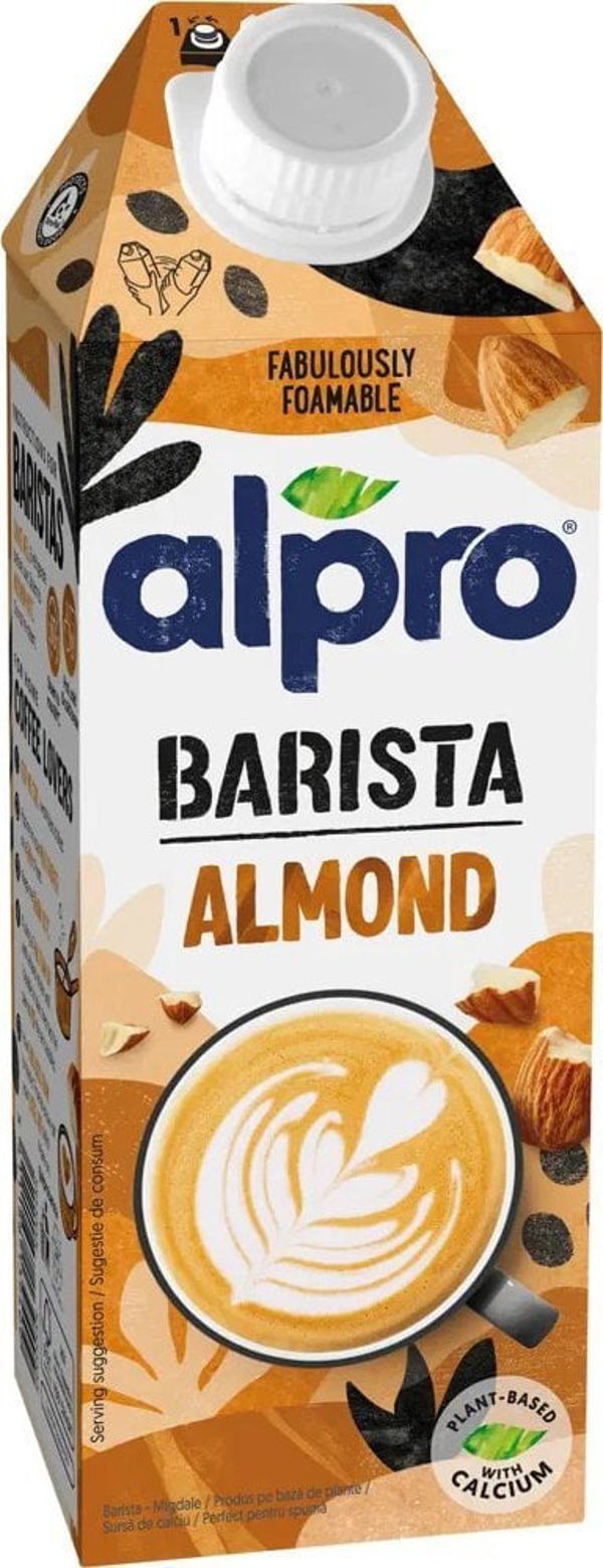 Alpro Ρόφημα Φυτικό Χωρίς Λακτόζη Barista Αμυγδάλου 750ml