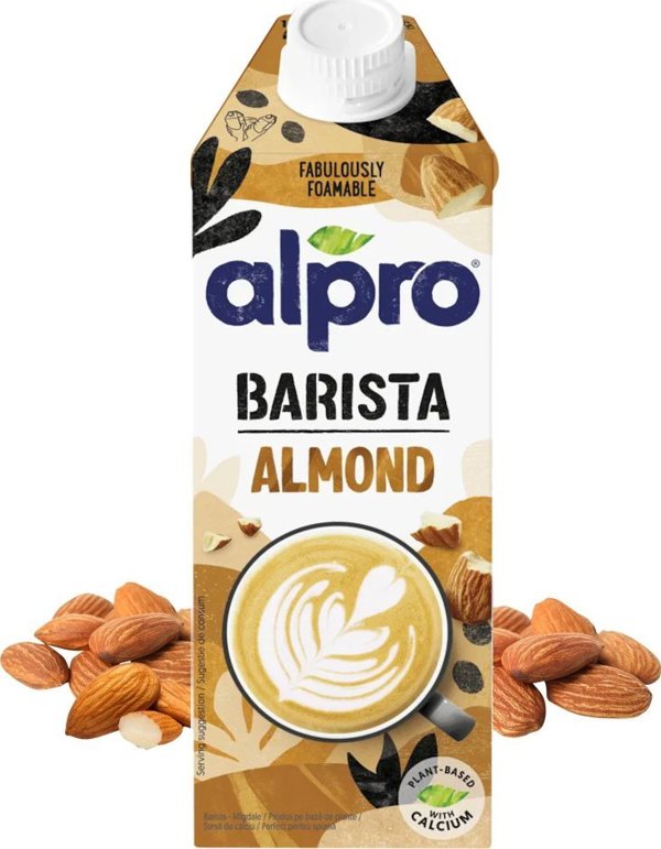 Alpro Ρόφημα Φυτικό Χωρίς Λακτόζη Barista Αμυγδάλου 750ml