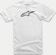 Alpinestars T-shirt ALPINESTARS AGELESS CLASSIC TEE, Λευκό/Μαύρο Μέγεθος: L
