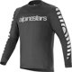 Μπλούζα μακρυμάνικη Alpinestars ALPINESTARS A-DURA DRI OSCAR LS JERSEY, Μαύρο Ανακλαστικό Μέγεθος: M