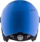 Κράνος Σκι Alpina Zupo Visor Q-Lite, Με Προστατευτική Ζελατίνα, Μπλε Ματ, 54-58cm