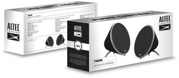 Altec Lansing Geemel Twin Bluetooth Speaker Μαύρα