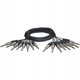 Alva Καλώδιο 8 x TRS σε 8 x TRS, 2m, Professional Audio Cable