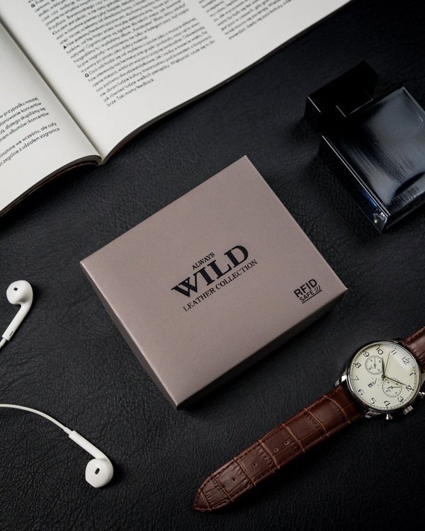 Always Wild Δερμάτινο πορτοφόλι για άνδρες - Always Wild 11622173 5903051028717