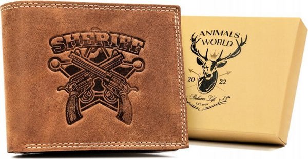 Always Wild Leather ανδρικό πορτοφόλι Wild ANIMALS N992-CHM SHE NoSize 14391245 5903051211881