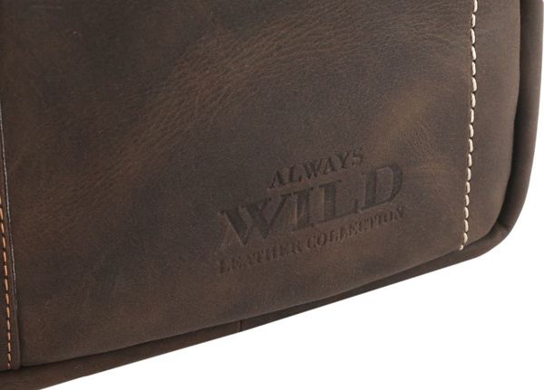 Always Wild Compact, δερμάτινη ανδρική τσάντα messenger με πολλές τσέπες Always Wild Δεν ισχύει 8815134 5903051006524