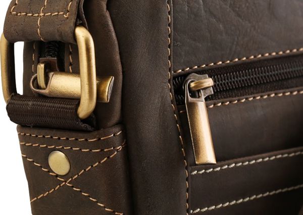 Always Wild Compact, δερμάτινη ανδρική τσάντα messenger με πολλές τσέπες Always Wild Δεν ισχύει 8815134 5903051006524