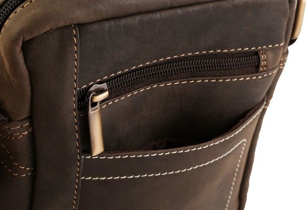 Always Wild Compact, δερμάτινη ανδρική τσάντα messenger με πολλές τσέπες Always Wild Δεν ισχύει 8815134 5903051006524
