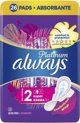 Always Always Platinum Super Σερβιέτες με φτερά, 26 τεμάχια