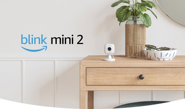 Κάμερα ασφαλείας Amazon Blink Mini 2, μαύρη