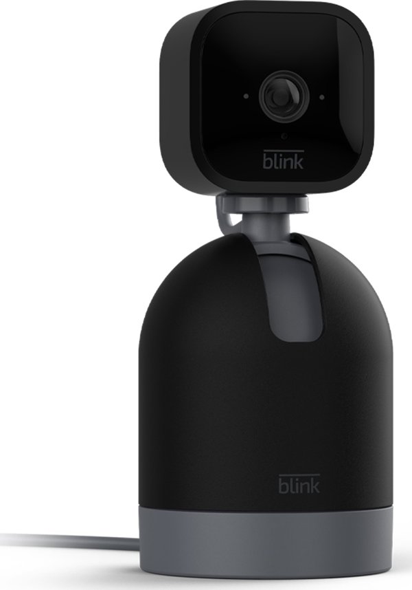 Κάμερα ασφαλείας Amazon Blink Mini Pan-Tilt, μαύρη