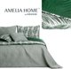 Κουβερλί καπιτονέ διπλής όψης TROPICAL 170X210 πράσινο AmeliaHome