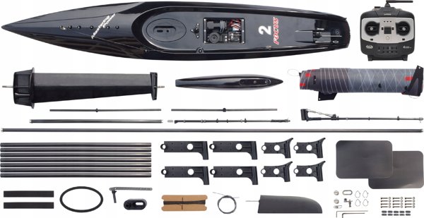Amewi Amewi Focus V2, 100cm Αγωνιστικό Γιοτ, 2,4 GHz, RTR