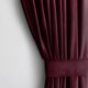 AmeliaHome Κουρτίνα VELVET κλασσικού στυλ με ταινία 140x245 κόκκινη