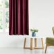 AmeliaHome Κουρτίνα VELVET κλασσικού στυλ με ταινία 140x245 κόκκινη