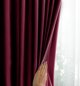 AmeliaHome Κουρτίνα VELVET κλασσικού στυλ με ταινία 140x245 κόκκινη