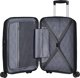 American Tourister Μικρή καμπίνα βαλίτσα AMERICAN TOURISTER BON AIR DLX 134849 Μαύρη