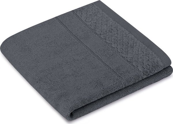AmeliaHome Πετσέτα Rubrum γραφίτη 50x90 AmeliaHome