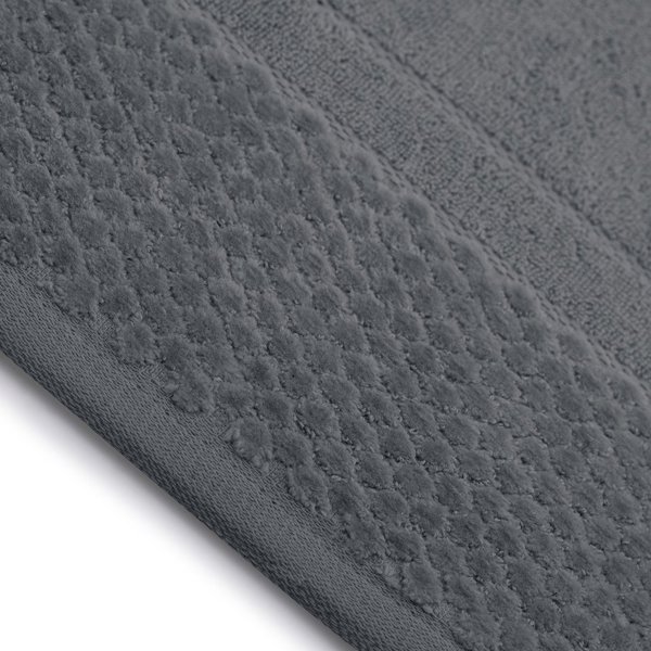 AmeliaHome Πετσέτα Rubrum γραφίτη 50x90 AmeliaHome