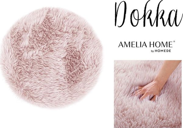 AmeliaHome Dywanik Dokka liliowy R60