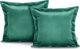AmeliaHome CUS/AH/VELVET/D.GREEN/SIDE/45X45*2 8874600 4251838540169