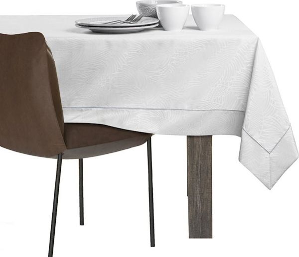 AmeliaHome TCLOTH/AH/GAIA/BRD/PPG/WHITE/140X260