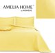 AmeliaHome AmeliaHome Καπιτονέ κάλυμμα με πομ πον MEADORE 240x260 μελί