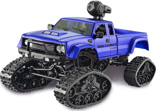 Amewi Amewi Pickup Truck FPV με τροχούς & ερπύστριες 4WD 1:16 μπλε